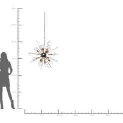 Clearance Hangeleuchte Crystal Bomb Brass O93Cm Hängeleuchten
