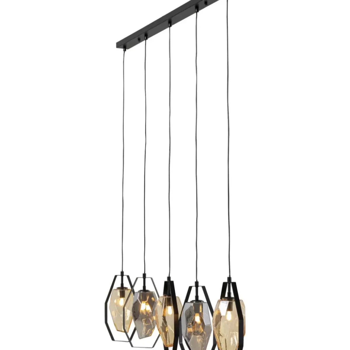 Clearance Hangeleuchte Diamond Fever Dining Schwarz 110Cm Hängeleuchten