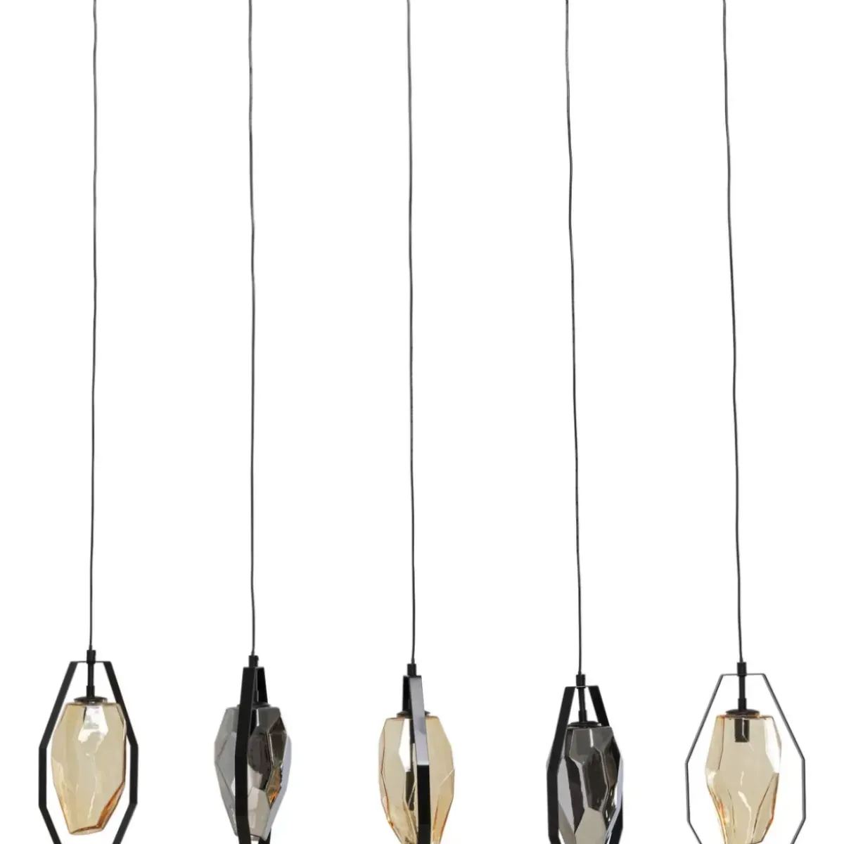 Clearance Hangeleuchte Diamond Fever Dining Schwarz 110Cm Hängeleuchten