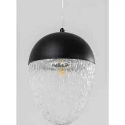 New Hangeleuchte Frozen Schwarz Matt O20Cm Hängeleuchten