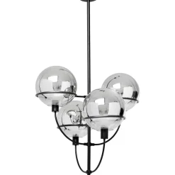 New Hangeleuchte Lantern 4Er Schwarz Hängeleuchten