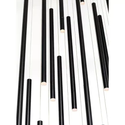 Best Hangeleuchte Living Vegas Deluxe Schwarz Matt Led Hängeleuchten