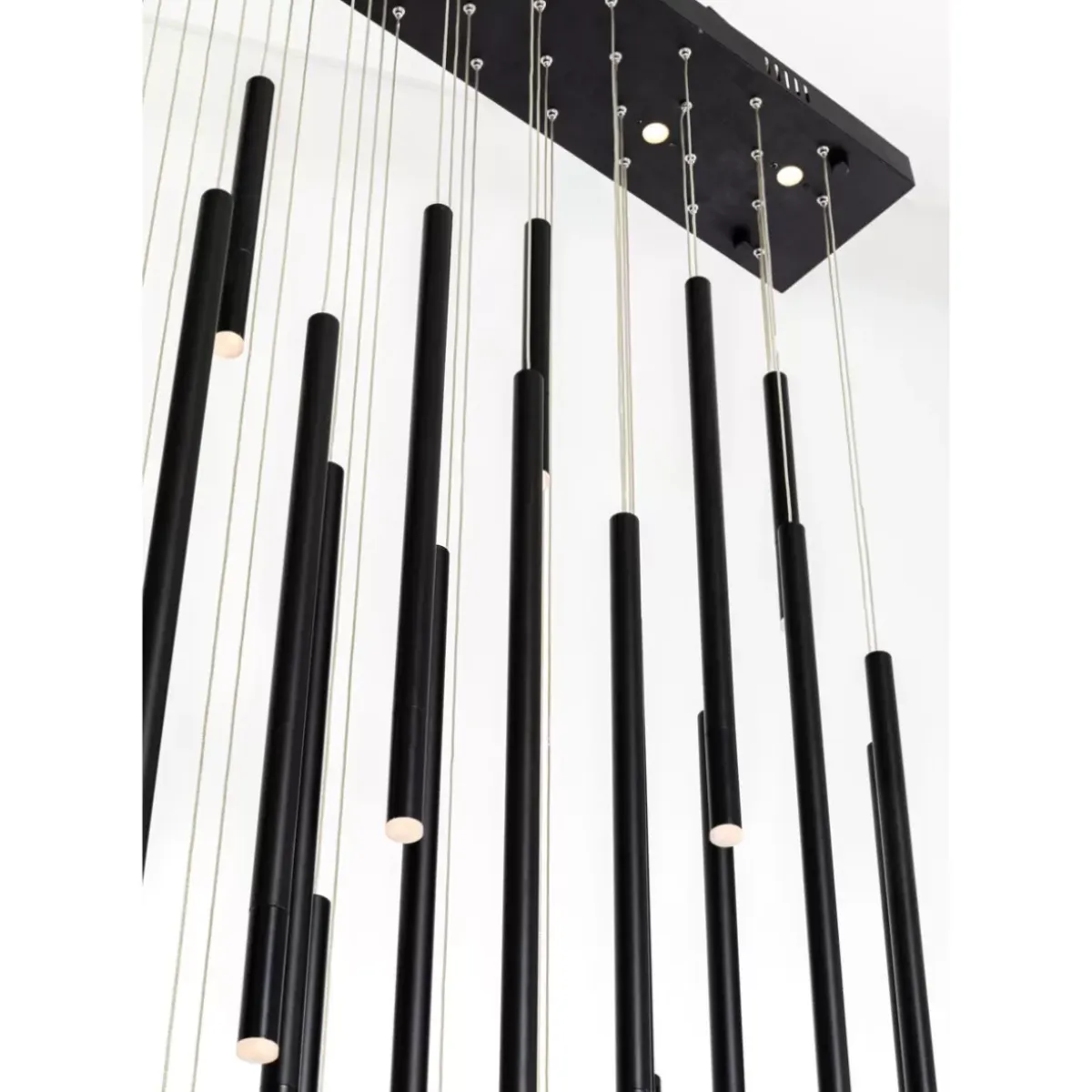 Best Hangeleuchte Living Vegas Deluxe Schwarz Matt Led Hängeleuchten