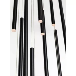 Best Hangeleuchte Living Vegas Deluxe Schwarz Matt Led Hängeleuchten