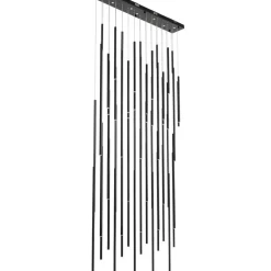 Best Hangeleuchte Living Vegas Deluxe Schwarz Matt Led Hängeleuchten