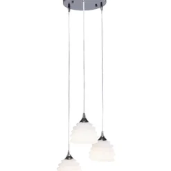 Sale Hangeleuchte Ruffle Weis O 37Cm Hängeleuchten