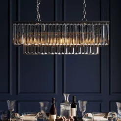 Clearance Hangeleuchte Smoky Lounge Rectangular Hängeleuchten