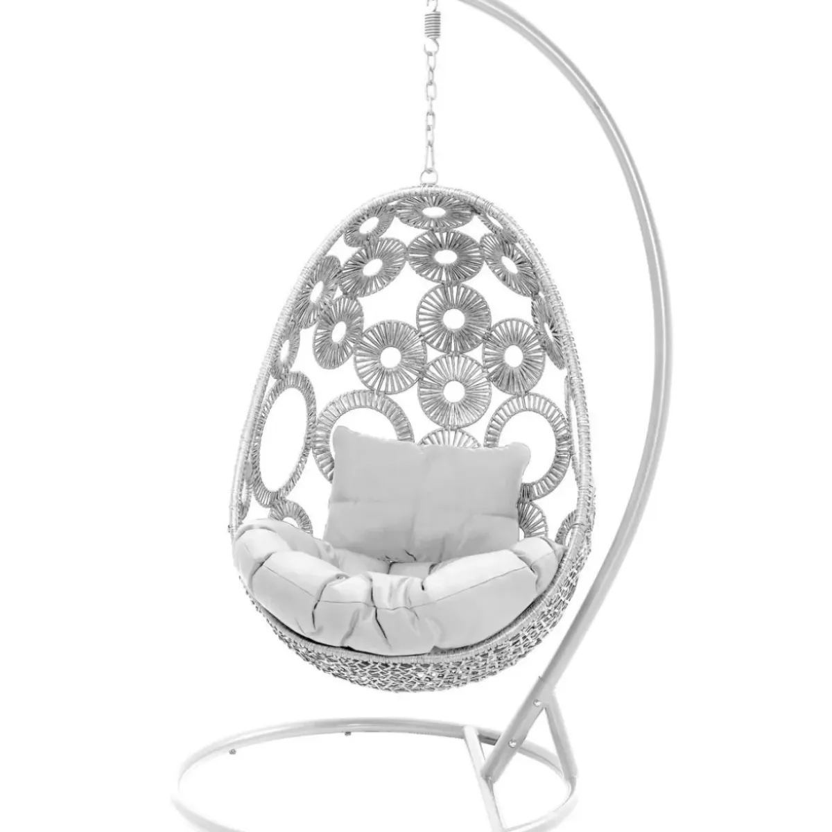 Best Hangesessel Ibiza Weiss Outdoormöbel