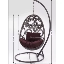 Best Hangesessel Ibiza Weiss Outdoormöbel