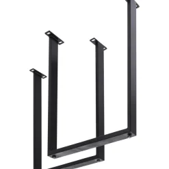 Outlet Hochgestell Tavola Schwarz Matt (2/Set) Tische