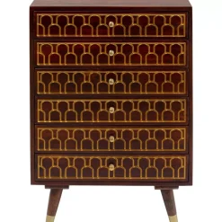 Discount Hochkommode Muskat 6 Schube Kommoden & Sideboards