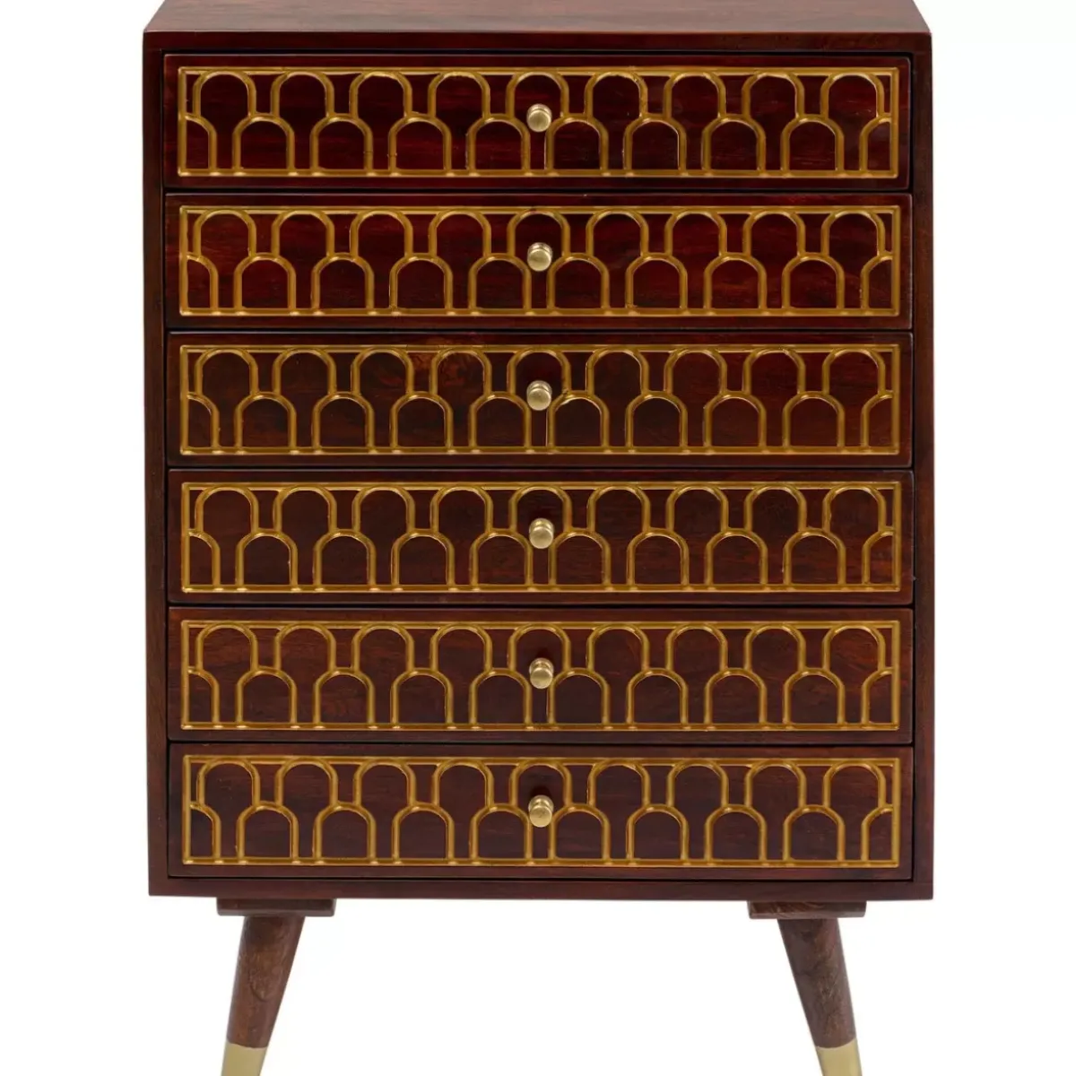 Discount Hochkommode Muskat 6 Schube Kommoden & Sideboards