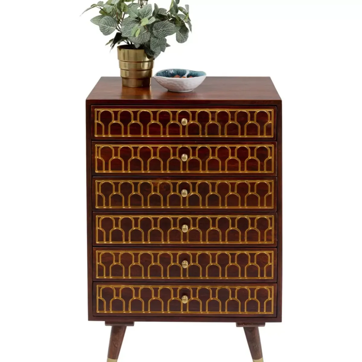 Discount Hochkommode Muskat 6 Schube Kommoden & Sideboards