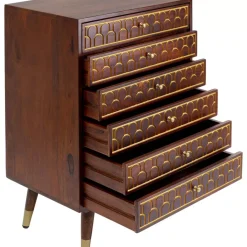 Discount Hochkommode Muskat 6 Schube Kommoden & Sideboards