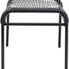 Best Hocker Acapulco Schwarz Outdoormöbel