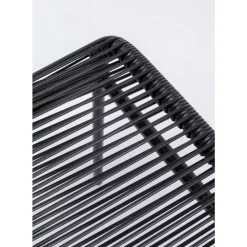 Best Hocker Acapulco Schwarz Outdoormöbel