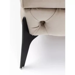Hot Hocker Bellissima Velvet Beige 80Cm Sitzbänke