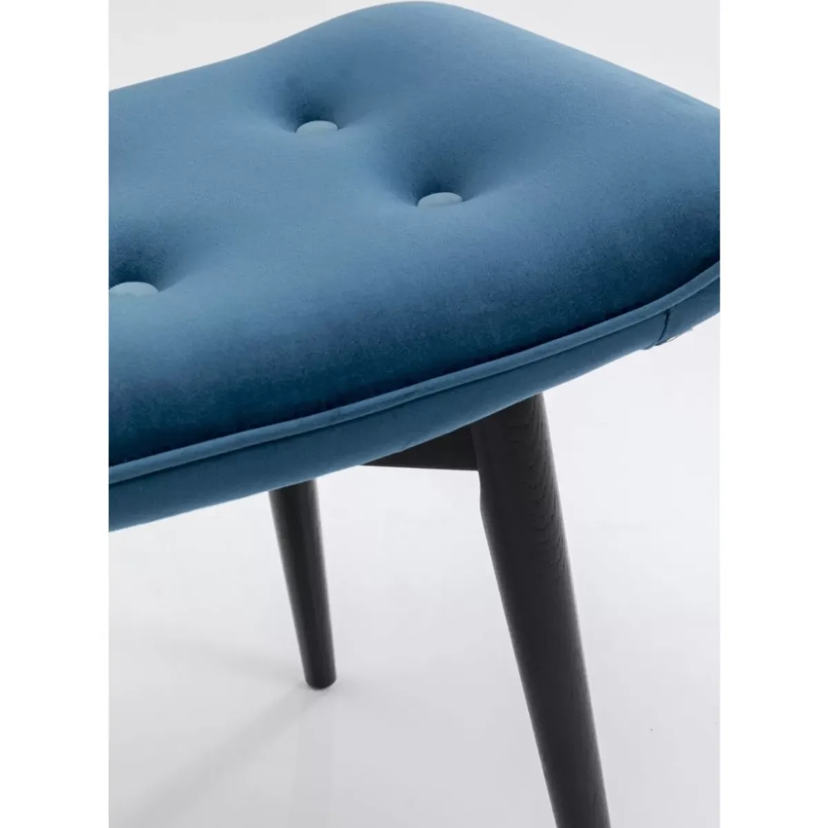 Hocker Black Vicky Velvet Petrol 46X59Cm Sitzbänke