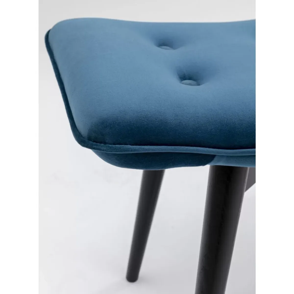 Hocker Black Vicky Velvet Petrol 46X59Cm Sitzbänke