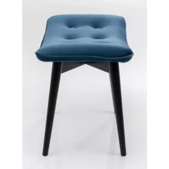 Hocker Black Vicky Velvet Petrol 46X59Cm Sitzbänke