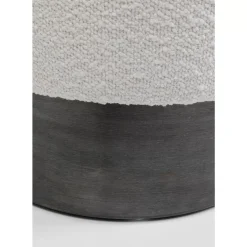 Outlet Hocker Cherry Boucle Creme Smoke O35Cm Sitzbänke