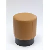 Hocker Cherry Leder Braun O36Cm Sitzbänke