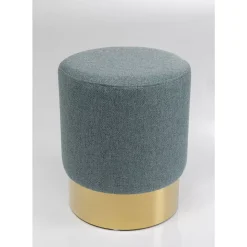 Clearance Hocker Cherry Lina Hellbau Brass O35Cm Sitzbänke