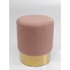 Clearance Hocker Cherry Lina Rose Brass O35Cm Sitzbänke