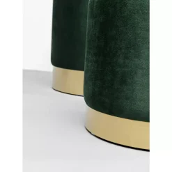 Discount Hocker Cherry Storage Dunkelgrun Brass (2/Set) Sitzbänke