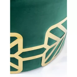 Discount Hocker Jenna Grun O61Cm Sitzbänke