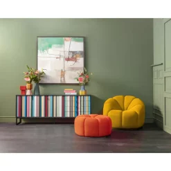 Discount Hocker Peppo Lounge Orange O80Cm Sitzbänke