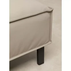 Hot Hocker Victor Leder Grau Sitzbänke