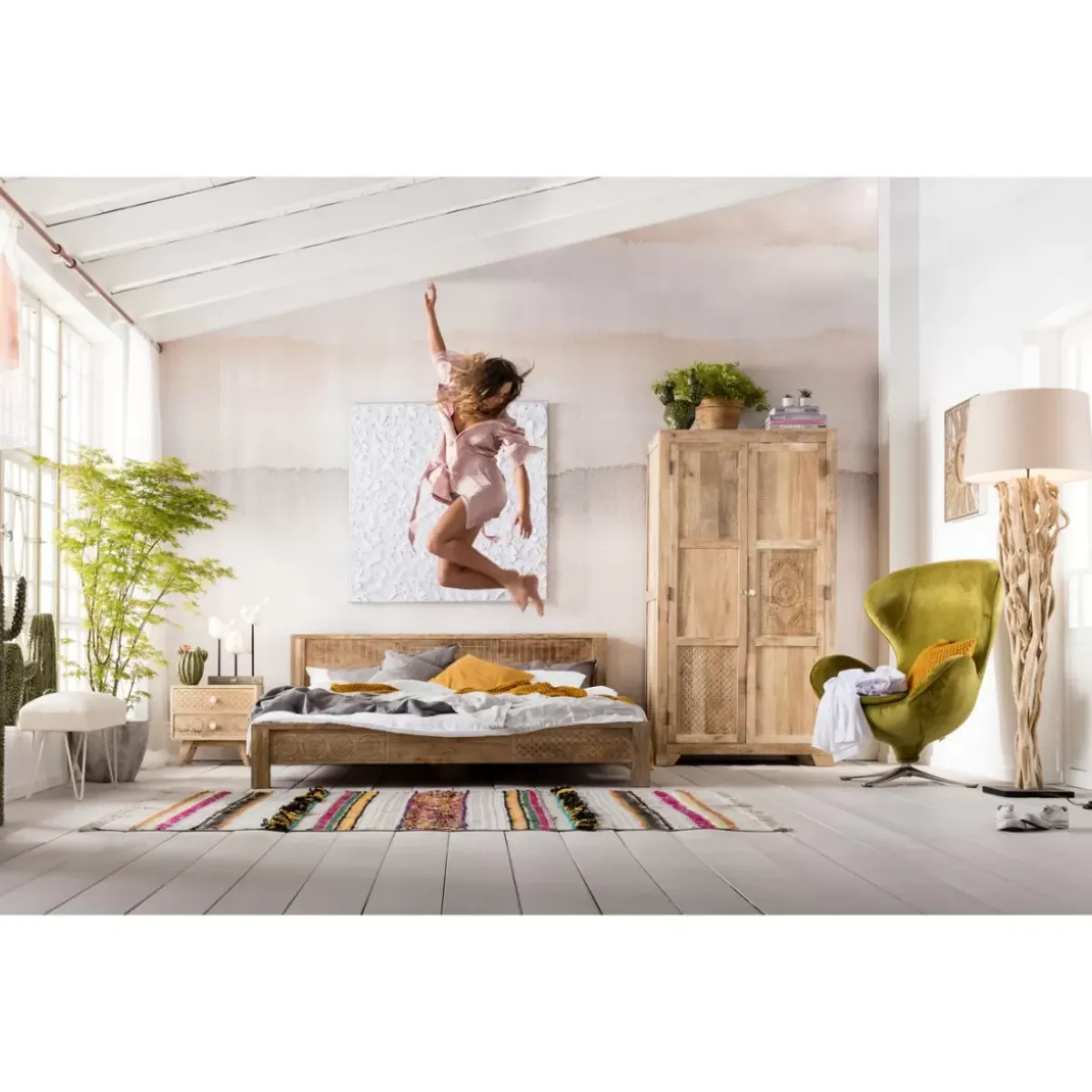 Clearance Holzbett Puro 160X200Cm Betten