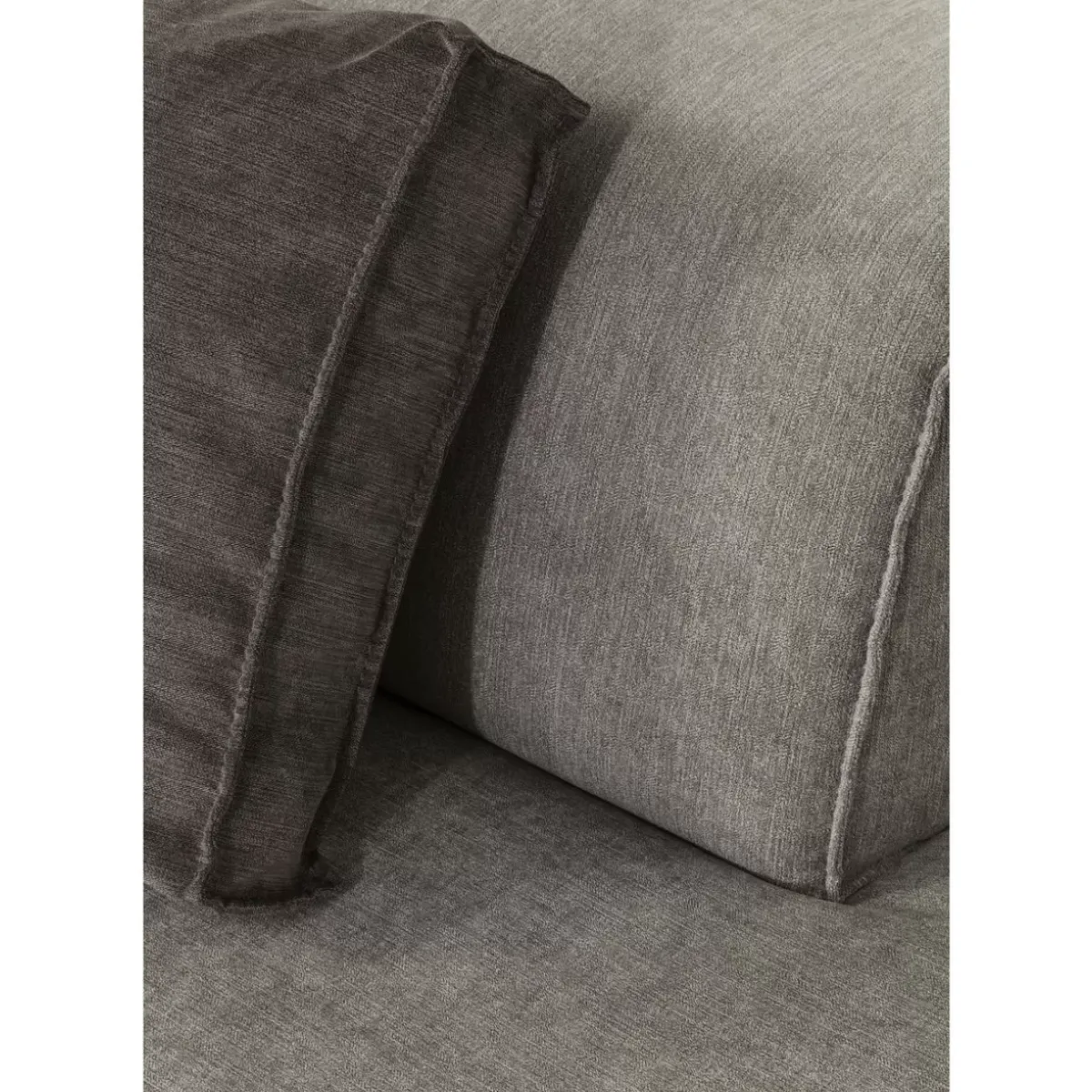 New Infinity Ottomane Semi Elements Grau Links Sofas & Couches