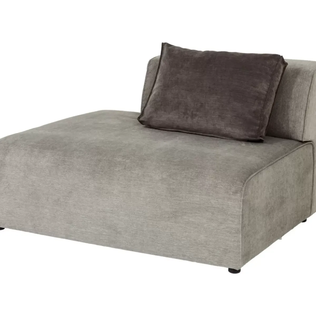 New Infinity Ottomane Semi Elements Grau Links Sofas & Couches
