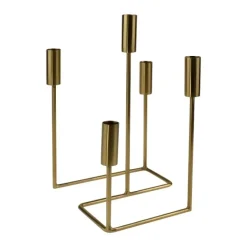Hot Kerzenleuchter Labyrinth Gold Kerzenständer & Laternen