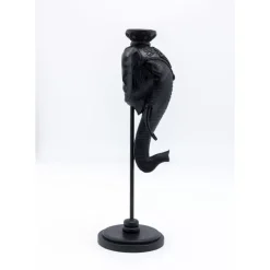 Kerzenständer Elephant Head Schwarz 49Cm Kerzenständer & Laternen