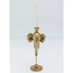 Hot Kerzenständer Elephant Head Gold 36Cm Kerzenständer & Laternen