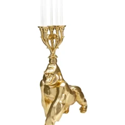 Discount Kerzenständer Gorilla Gold Kerzenständer & Laternen