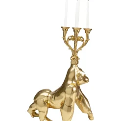 Discount Kerzenständer Gorilla Gold Kerzenständer & Laternen