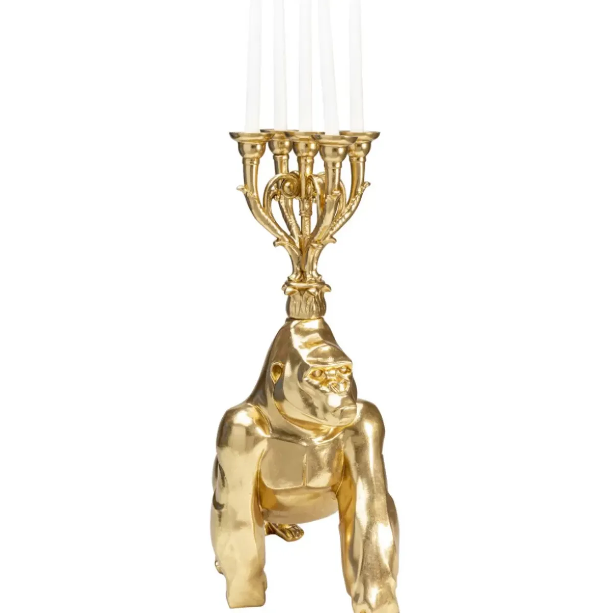 Discount Kerzenständer Gorilla Gold Kerzenständer & Laternen