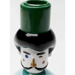 Clearance Kerzenständer Monsieur Mustache 16Cm Kerzenständer & Laternen