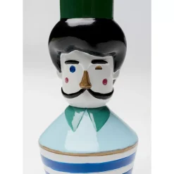 Clearance Kerzenständer Monsieur Mustache 16Cm Kerzenständer & Laternen