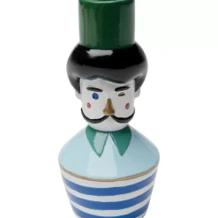Clearance Kerzenständer Monsieur Mustache 16Cm Kerzenständer & Laternen