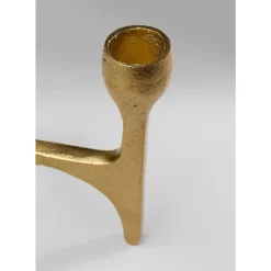 Sale Kerzenständer Stacky Gold 15Cm Kerzenständer & Laternen
