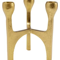 Sale Kerzenständer Stacky Gold 15Cm Kerzenständer & Laternen