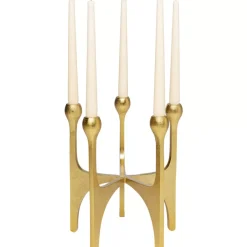 Best Kerzenständer Stacky Gold 31Cm Kerzenständer & Laternen