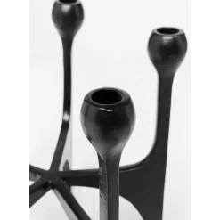 Kerzenständer Stacky Schwarz 31Cm Kerzenständer & Laternen