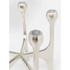 Outlet Kerzenständer Stacky Silber 31Cm Kerzenständer & Laternen