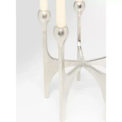 Outlet Kerzenständer Stacky Silber 31Cm Kerzenständer & Laternen